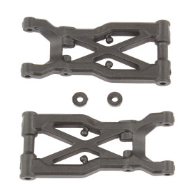 Team Associated RC10B74 FT Rear Suspension Arms, carbon...