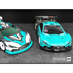 Bittydesign HYPER-HR 1/10 190mm TC clear body - Light weight