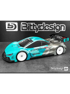 Bittydesign HYPER-HR 1/10 190mm TC clear body - Light weight
