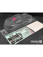 Bittydesign HYPER-HR 1/10 190mm TC clear body - Light weight