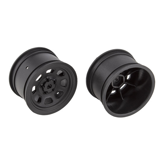 Team Associated SR10 Rear Wheels, black