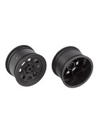 Team Associated SR10 Rear Wheels, black