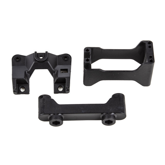 Team Associated RIVAL MT8 Servo Mount, Bellcrank Mount, Top Plate