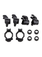 Team Associated RIVAL MT8 Caster Blocks, Steering Blocks, Rear Hubs Set