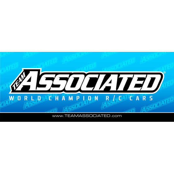 Team Associated Banner 200x80cm (Made by RUDDOG)